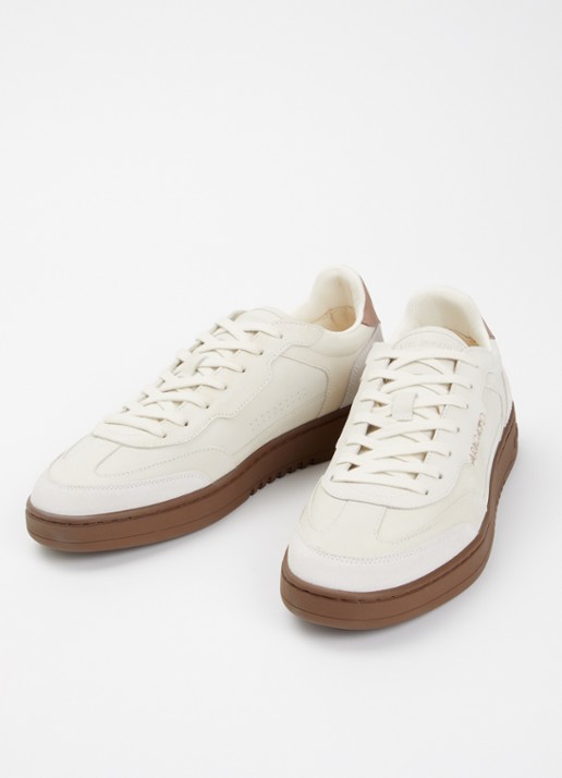 Axel Arigato Dice T-Toe sneaker van nubuck met suède details - detail 2 creme