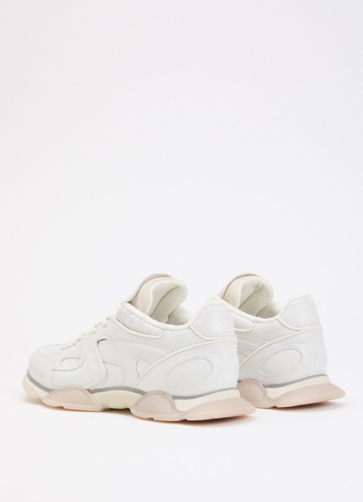 Axel Arigato Eris Crackled sneaker van leer - achterkant 5 gebroken wit