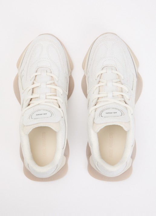 Axel Arigato Eris Crackled sneaker van leer - detail 3 gebroken wit