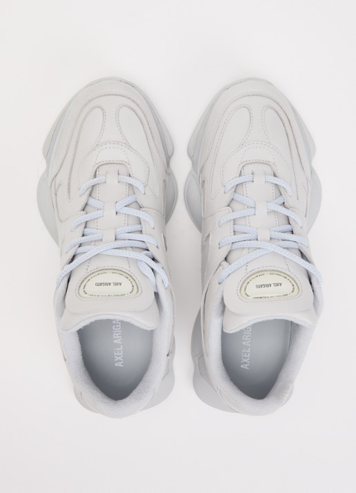 Axel Arigato Eris sneaker van leer - detail 4 lichtgrijs