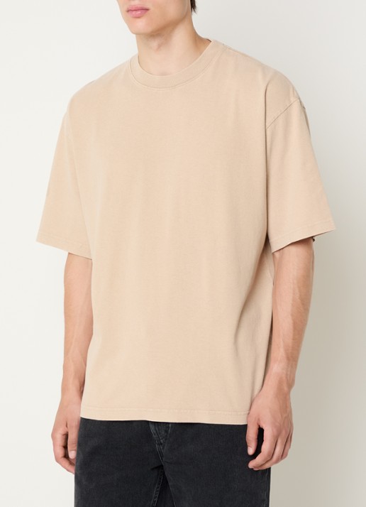 Axel Arigato Hayden T-shirt met logoborduring - detail 2 beige