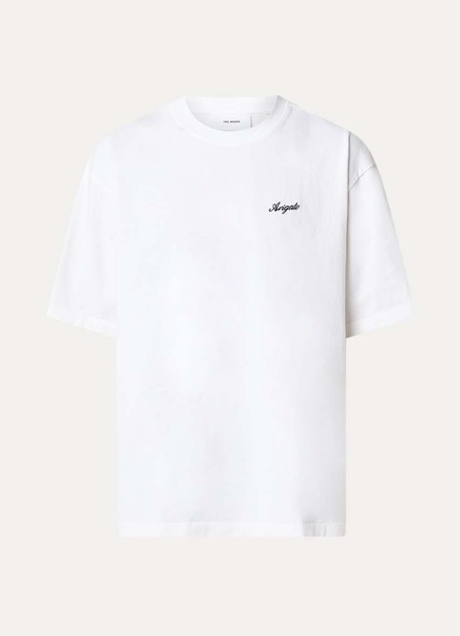 Axel Arigato Honor T-shirt met logo - voorkant 3 wit