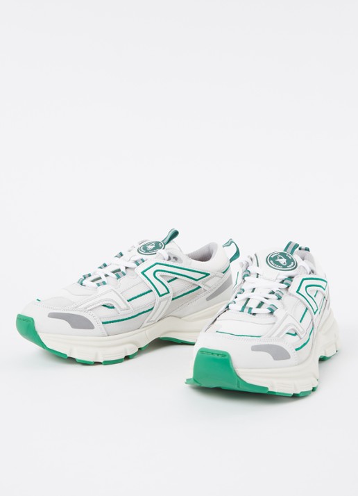 Axel Arigato Marathon R-Trail sneaker met suède details - detail groen