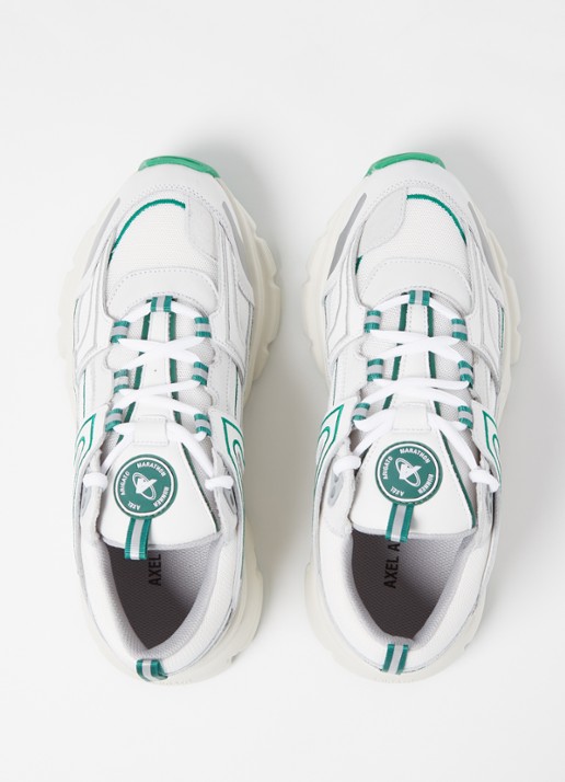 Axel Arigato Marathon R-Trail sneaker met suède details - detail 3 groen