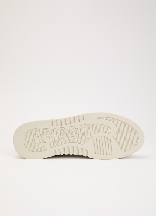 Axel Arigato Orbit sneaker van suède met borduring - detail 4 antraciet