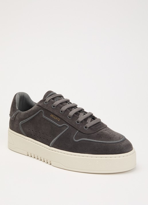 Axel Arigato Orbit sneaker van suède met borduring