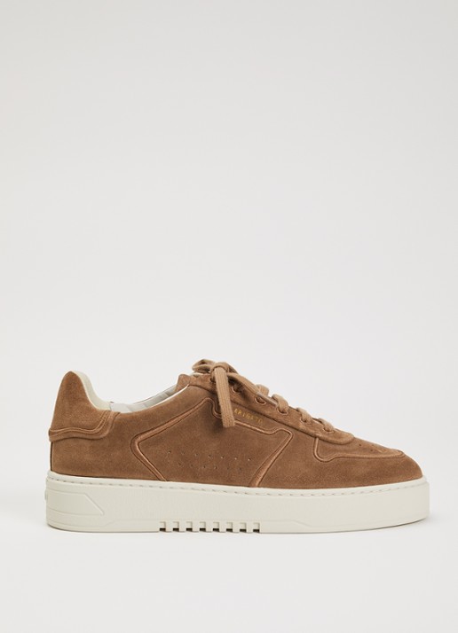 Axel Arigato Orbit Vintage sneaker van suède - voorkant 5 bruin