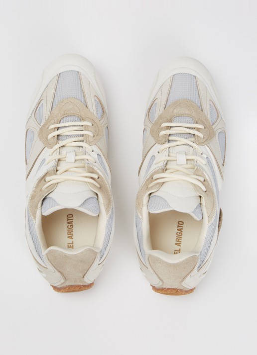 Axel Arigato Slow Runner sneaker met suède details - detail 2 gebroken wit