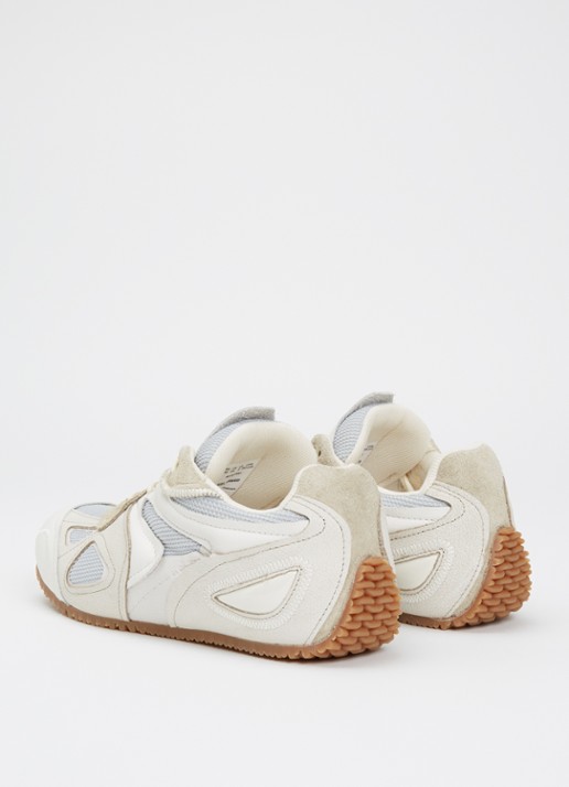 Axel Arigato Slow runner sneaker van leer met details van suède en nubuck - achterkant 4 gebroken wit