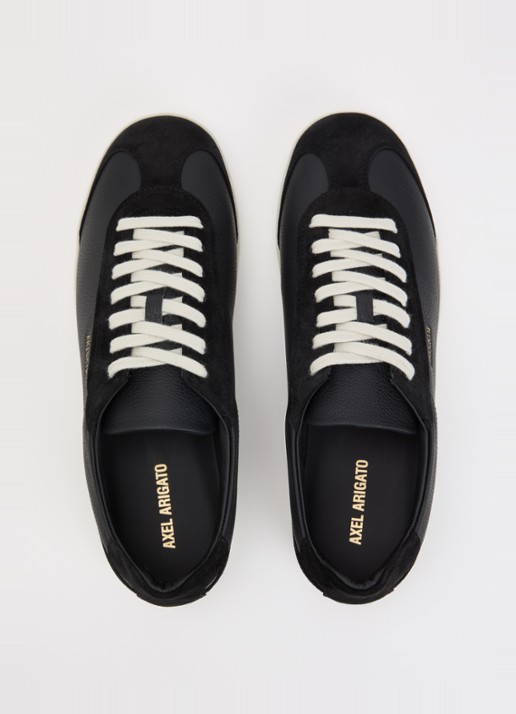 Axel Arigato Zane sneaker van leer met details van suède  - detail 2 zwart