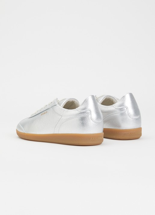 Axel Arigato Zane sneaker van leer - achterkant 2 zilver