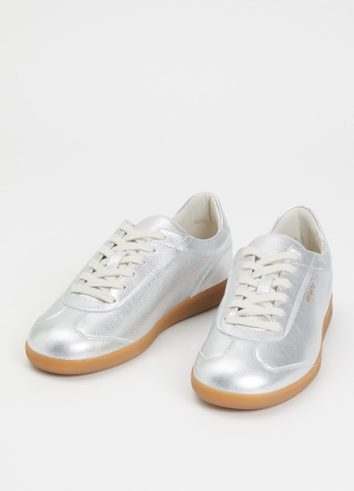 Axel Arigato Zane sneaker van leer - detail 3 zilver