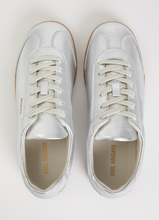 Axel Arigato Zane sneaker van leer - detail 4 zilver