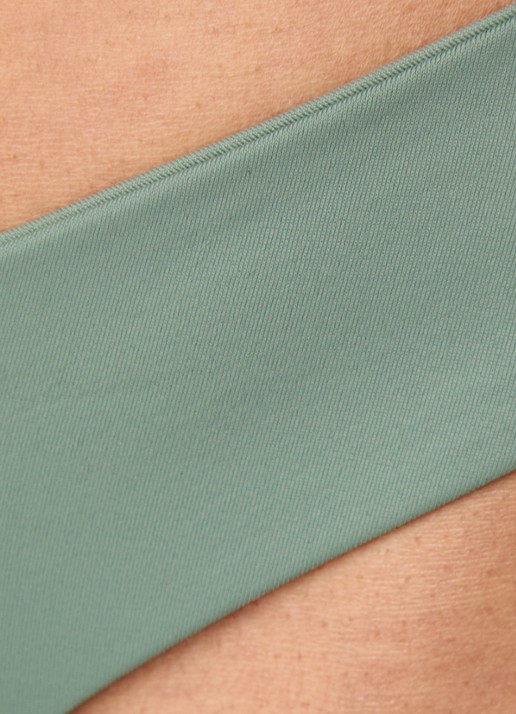 Aya Label The Aphrodite tanga bikinislip - detail 5 olijfgroen