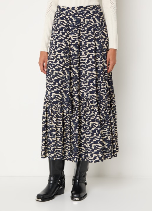 ba&sh Alexa midi rok met print