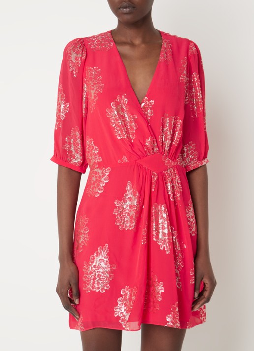 ba&sh Anita mini tuniekjurk met lurex
