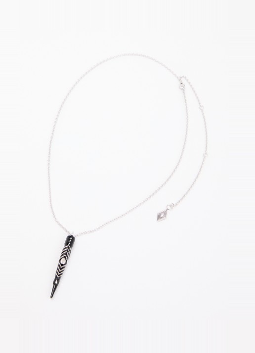 ba&sh Anna ketting - detail 2 zilver
