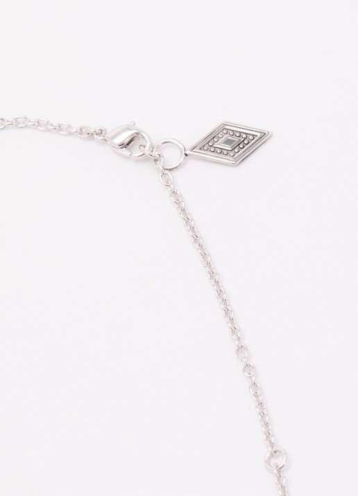 ba&sh Anna ketting - detail 3 zilver