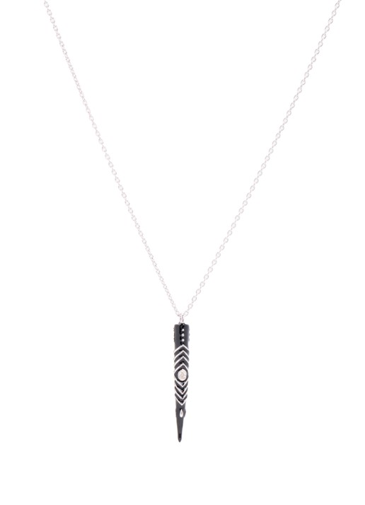 ba&sh Anna ketting - voorkant zilver
