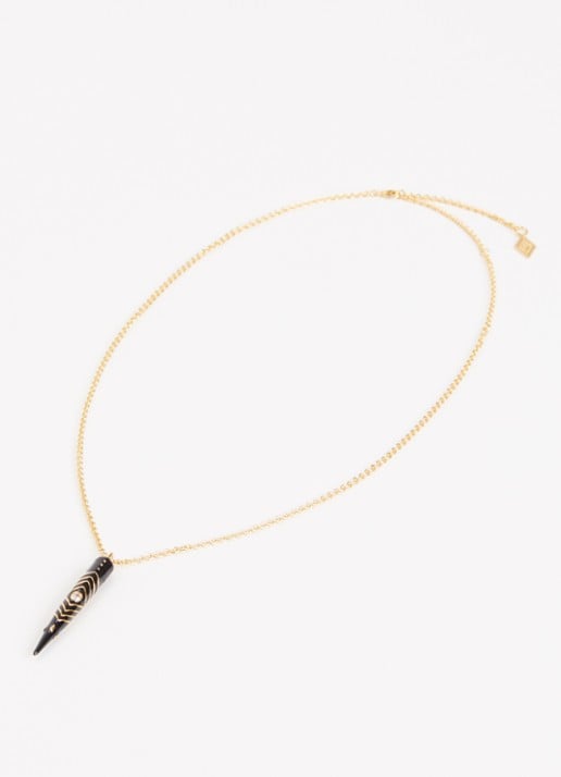 ba&sh Anna ketting - detail goud