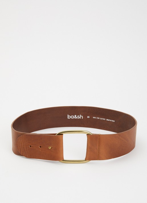 ba&sh Banel riem van leer