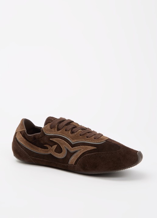 ba&sh Baskets Celleste sneaker van suède