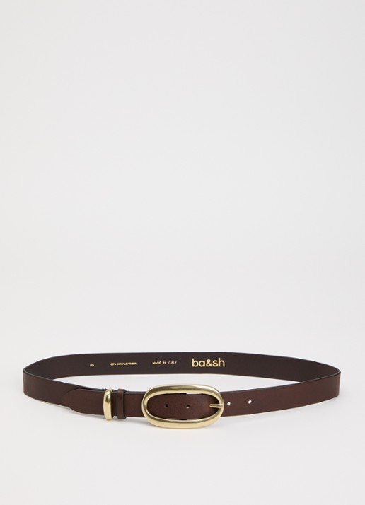 ba&sh Bastian riem van leer