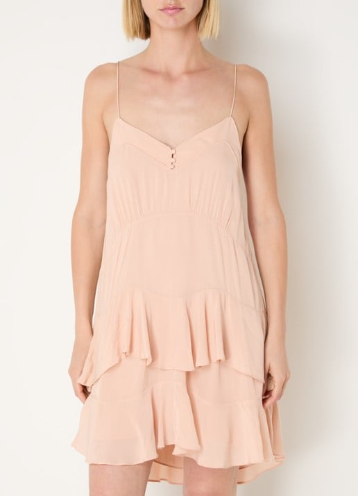 ba&sh Bilona mini jurk met volant