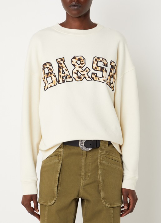 ba&sh Brad sweater met logo
