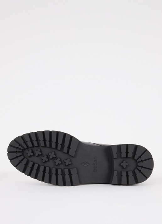 ba&sh Carl biker boot van leer - detail 8 zwart