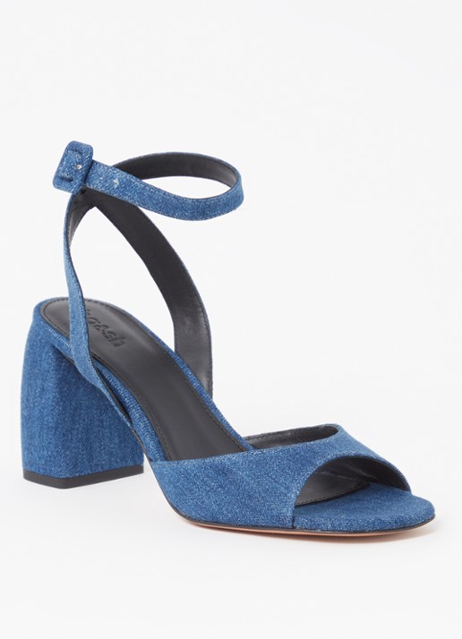 ba&sh Cassie sandalette van denim