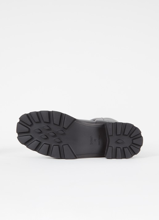 ba&sh Ciker overknee laars met gespdetail - detail 4 zwart