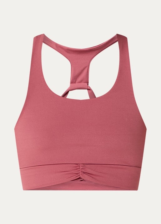 ba&sh Gisor sport bh met light support - voorkant 3 kersenrood