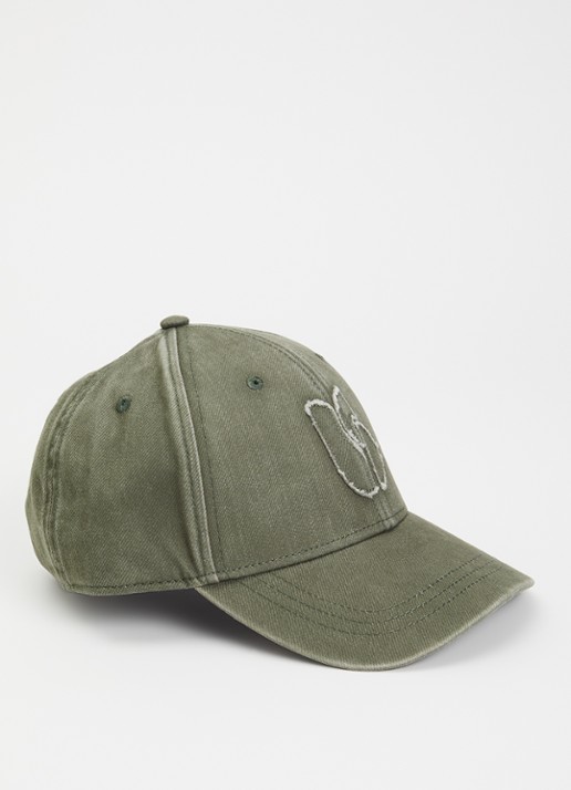 ba&sh Halyce pet van denim met logo
