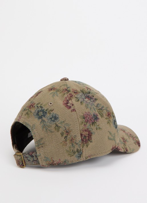 ba&sh Hanny pet met jacquard dessin - detail khaki