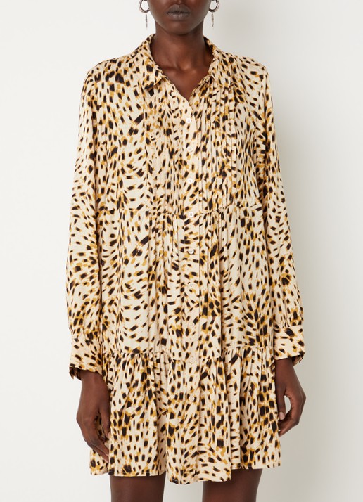 ba&sh Hosy mini jurk met dierenprint