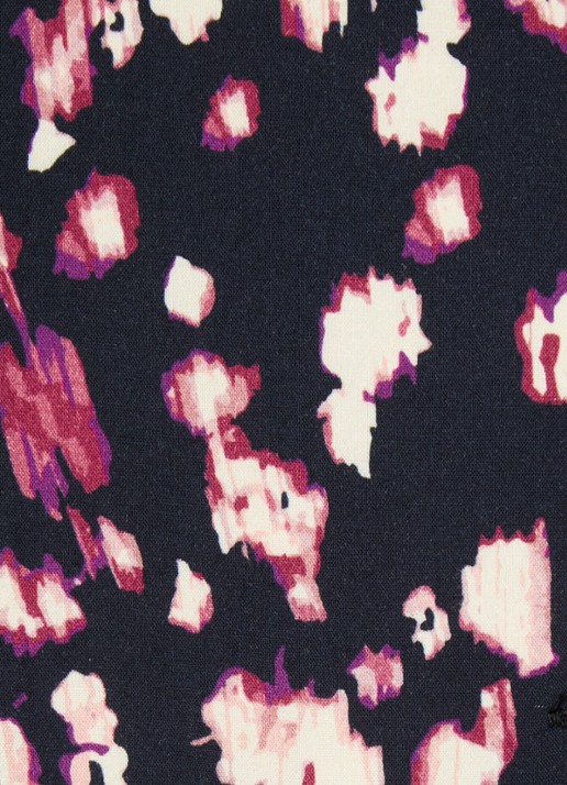 ba&sh Molly mini tuniekjurk met print - detail 2 zwart