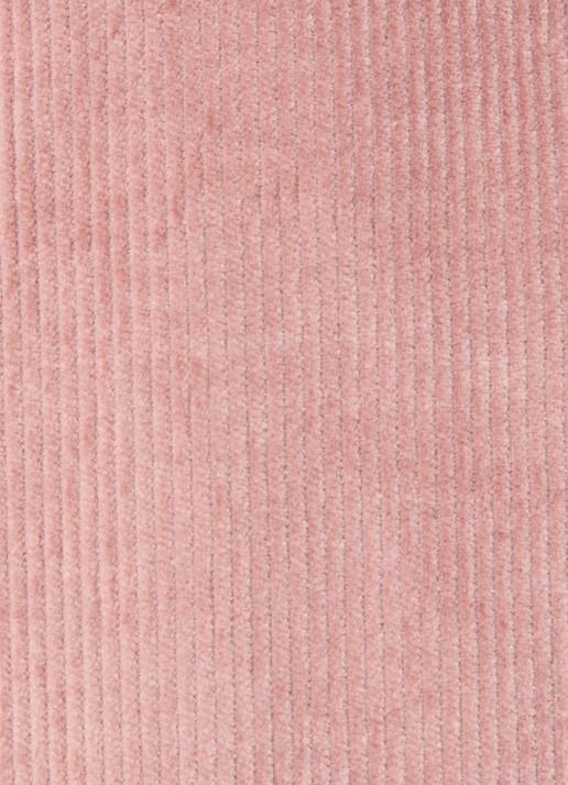 ba&sh Nali high waist wide fit broek van corduroy met steekzakken - detail 3 zalmroze