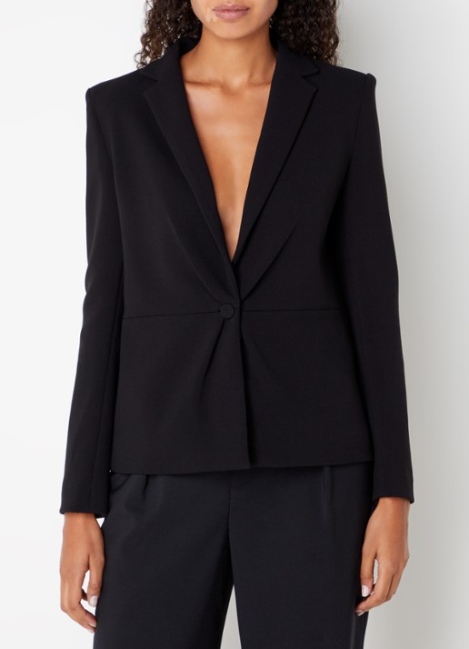 ba&sh Paesie blazer met stretch en schoudervulling