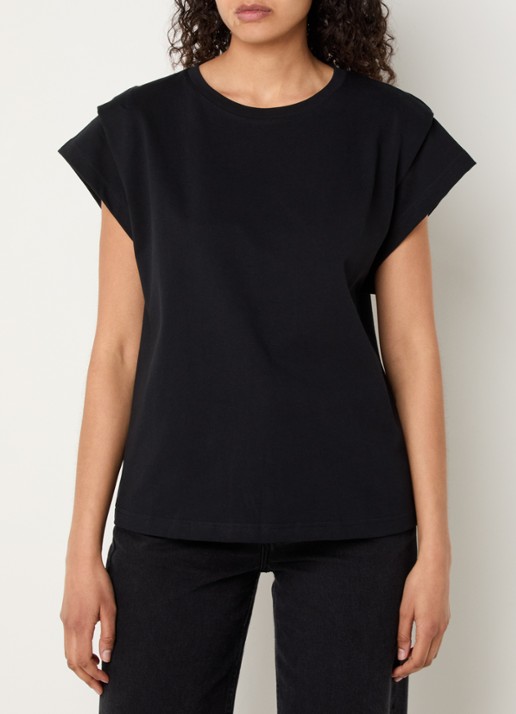 ba&sh Pio T-shirt met ronde hals