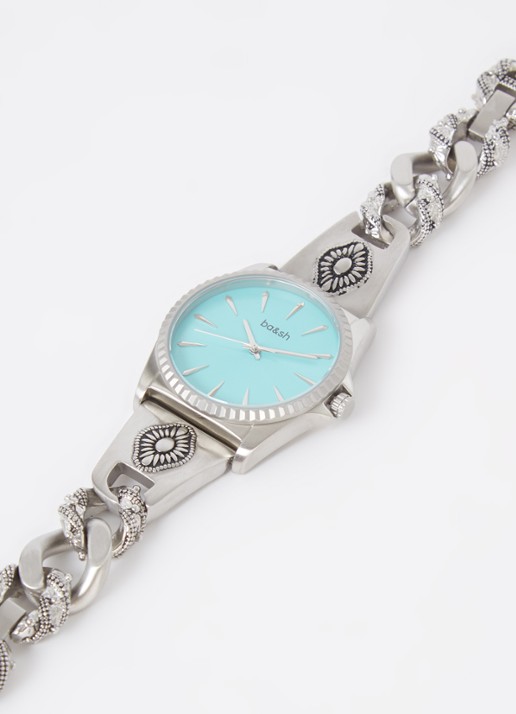 ba&sh Reset horloge BAW1004 - detail zilver