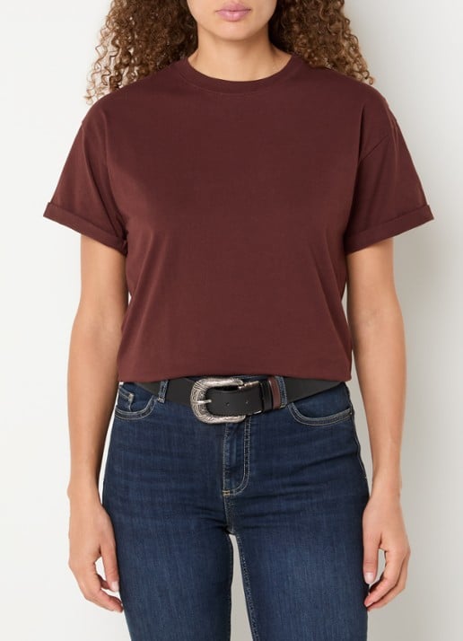 ba&sh Rosie T-shirt met stretch