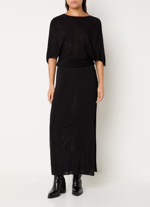 ba&sh Sanna semi-transparante jurk met split