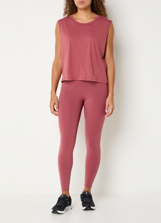 ba&sh Shava tanktop met backprint - voorkant 4 koraalrood