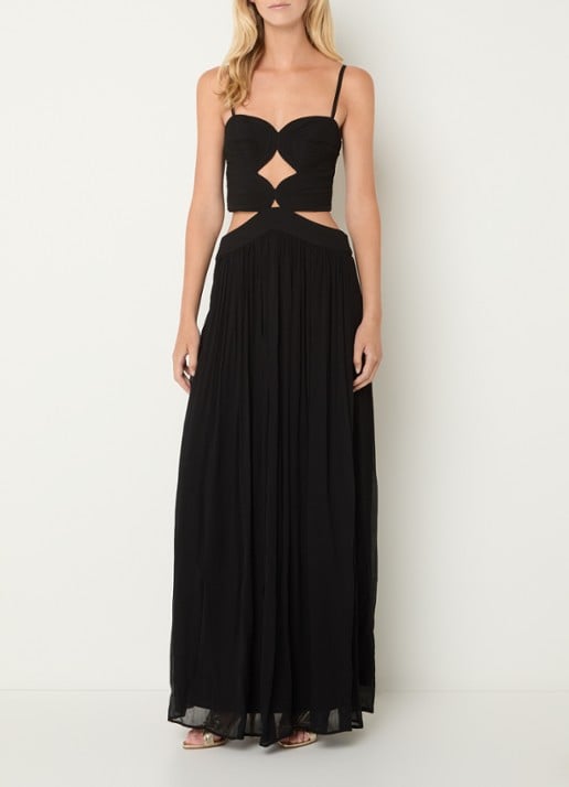 ba&sh Wira maxi rok met plooien