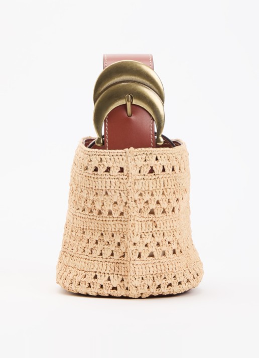 ba&sh YouYou handtas met afneembare schouderriem - detail 4 beige