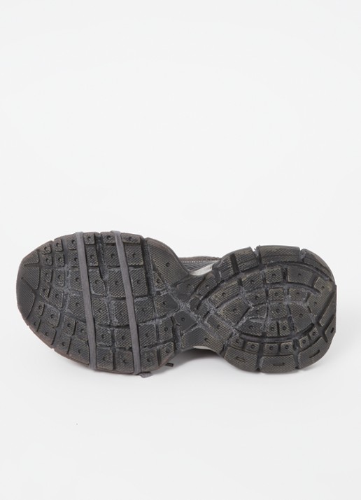 Balenciaga 3XL sneaker met mesh details - detail 4 donkergrijs