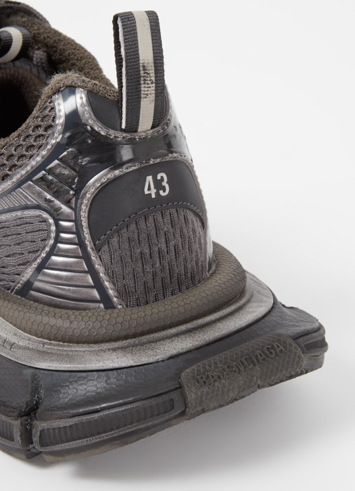 Balenciaga 3XL sneaker met mesh details - detail 5 donkergrijs