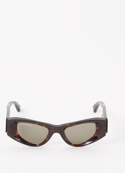 Balenciaga Cat eye zonnebril BB0243S - detail 3 donkerbruin