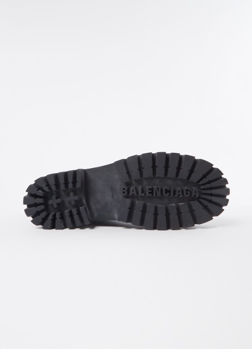 Balenciaga Combat Strike veterboot van canvas - detail 6 zwart